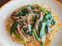 牛肉入りオイスター風味焼きそば