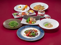 【幹事様応援プラン・紹興酒10年モノ1本サービス！】（除外日あり）春のディナーコース〜〜四季折々の食材と共に〜〜　【6名様以上・5/31まで】