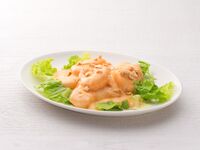 【アラカルト】14.小海老のマヨネーズソース　中盆