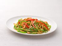 【アラカルト】34.豚肉とピーマンの細切り炒め（青椒肉絲）小盆