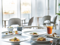 【Pranzo A Dolce5】Buon appetito！選べるメインにドルチェ5点盛もついて3000円✨パスタ2種＋リゾット1種の特別なランチタイムを✨駐車場無料♪