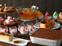 【料理3品+デザートお好きなだけ】〈パスタセット〉選べるパスタ・サラダとスープ付き