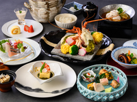 【사카테 코스】선어&나무, 이세 새우 등을 사용한 총 6품