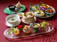 【桃林ディナー】美味しいをちょっとずつ。夜のご褒美セット。