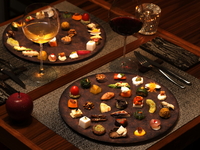 【ランチ / GIFTコース】＊旬彩、鮑、牛フィレ炭焼きなどを軸とした、贅沢なコース