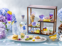 <All-you-can-drink Telmon Champagne and Houou Biten Fruit Wine> Hydrangea Chinese Evening High Tea (May 7th - July 7th)