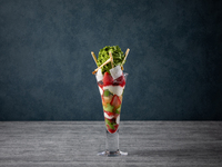 抹茶と苺の和風ナイトパフェ単品