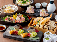 4/13～5/10限定【いい乃じ特選コース】3時間飲み放題付き 8,900円→8,300円