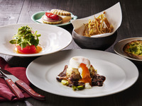 鉄板焼コース　鉄板ハンバーグランチ