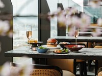 [Special Offer Outdoor Plan April 13th - 28th] SAKURA Terrace Experience: Guaranteed terrace seating with Osaka Castle view, 90-minute free-flow plan