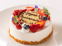 【鮨 すし萬】【3日前までの予約制】ストロベリーショートケーキ 直径12㎝￥3,800-　※キャンセル規定あり