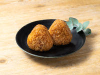 Grilled rice ball