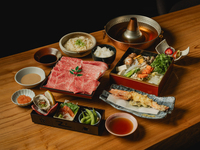 A5 Japanese Kagoshima Kuroge Premium Wagyu Shabu-Shabu or Sukiyaki Hotpot Course