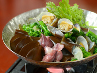 5月より【宴会/飲み放題】あさりとホタルイカの春キャベツ鍋コース 全6品＋２時間飲み放題付き