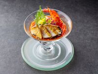 [Web Reservation / Includes Choice of Welcome Drink] Jade Satsuma Young Chicken, Ezo Abalone, and Japanese Black Wagyu Beef Deluxe Course