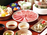 Shabu-Shabu Course : Special Selection･Matsuzaka Beef Sirloin