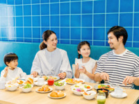 Reservations must be made the day before. [Children] Lunch Buffet: Ages 3 to 6