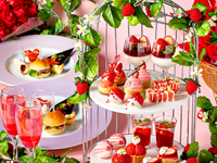 【いちごづくしのAfternoon Tea★2時間】苺のスイーツスタンド×カフェフリー