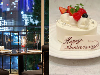 ✨4月限定タイムセール＜平日限定＞【ロマンチックなキャンドルとお祝いにぴったりなホールケーキ】メインが選べるカジュアルディナー全4品