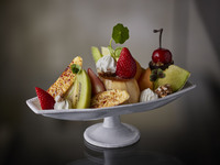 Crème caramel à la mode【¥3,400 (tax not included) with drink】