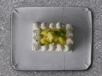 【5/1〜】季節のショートケーキ メロン 四角型 4名様分【 ¥4,400円(税別) 】