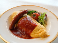 [GW Limited Time Offer! Lunch] Umi no Ya Kids' Omelet Rice Set