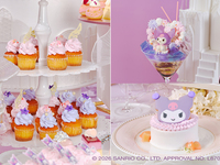 平日【ステッカー2枚＋パフェ・ケーキ付】デザートブッフェKUROMI SWEETS SUMMER PARTY