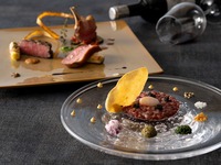 ＜ディナー＞誕生石カラーで彩るデザート付き！旬の食材をふんだんに使用した季節のフルコース「ETE」  | 23,000円