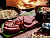 Japanese Black Wagyu Beef Terrace BBQ with all-you-can-drink non-alcoholic beverages