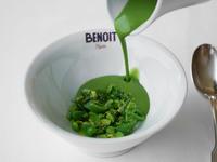 [Lunch] appetizer + main + dessert + after-meal drink