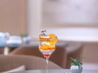 【平日WEB限定】シトラスパフェ + 九州和紅茶 1杯付 