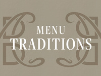 6月2日～【ディナー】MENU TRADITIONS 