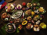 Early Bird 25％OFF! High table [Online Price] The Philippine Celebration Buffet Weekday Dinner 120min. Adult 6,300 yen