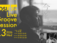 6月3日现场演出名称：Kosuke – Live Groove Session
