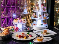  特選魚介料理と特選牛ロースの豪華ディナーコース