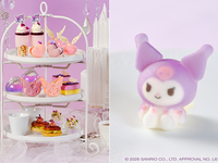 平日【クロミマシュマロ1個付】アフタヌーンティーKUROMI SWEETS SUMMER PARTY