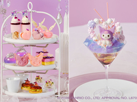 土日祝【ステッカー＋パフェ付】アフタヌーンティーKUROMI SWEETS SUMMER PARTY