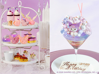 土日祝【ステッカー＋パフェ付】アフタヌーンティーKUROMI SWEETS SUMMER PARTY