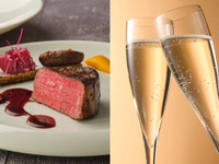 GW限定セール☆乾杯スパークリングワインプレゼント！メインが国産牛など高級食材が愉しめる贅沢フルコースディナー全6品～SPECIAL～