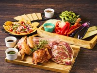 お得な3時間飲み放題付き♪カジュアルBBQプラン　10品　7600円(税込) 　