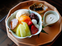 【5月7日～】季節のフルーツあんみつ （平日／ランチ・ティータイム／店内席／90分制）