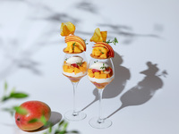 “Soleil d’Or” Parfait​ | With coffee or tea