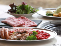 Omi beef yakiniku shabu-shabu barbecue lunch
