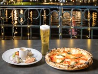[Rooftop Restaurant with Spectacular Views] Stone Oven Pizza Terrace Plan (Includes One Drink)