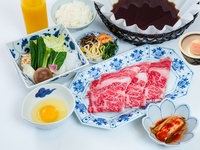 和牛すき焼きランチ