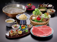 黄金しゃぶしゃぶコース（黒毛和牛特上ロース）