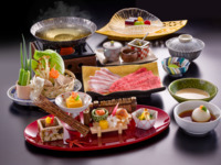 【ランチ限定】　彩膳（いろどりぜん）　＜黄金しゃぶしゃぶ＞　　　　　　　　　　（黒毛和牛赤身）　5,500円