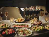 【Lounge＆Diningパーティープラン】乾杯酒1杯込30種飲み放題！大満足の冷菜＆温菜＆デザートブッフェ（4名～）