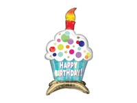Birthday balloon (standing type) 35cm x 53cm