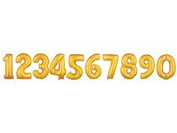 Choose any two number balloons from "0-9" (66cm)